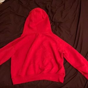 Red crooks and castles hoodie.